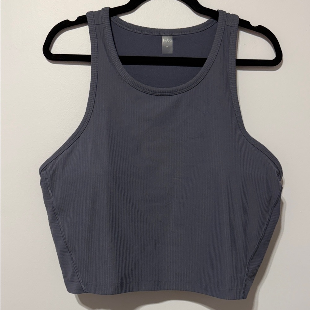 HYBA | Women's Ribbed Bra Top size 2X